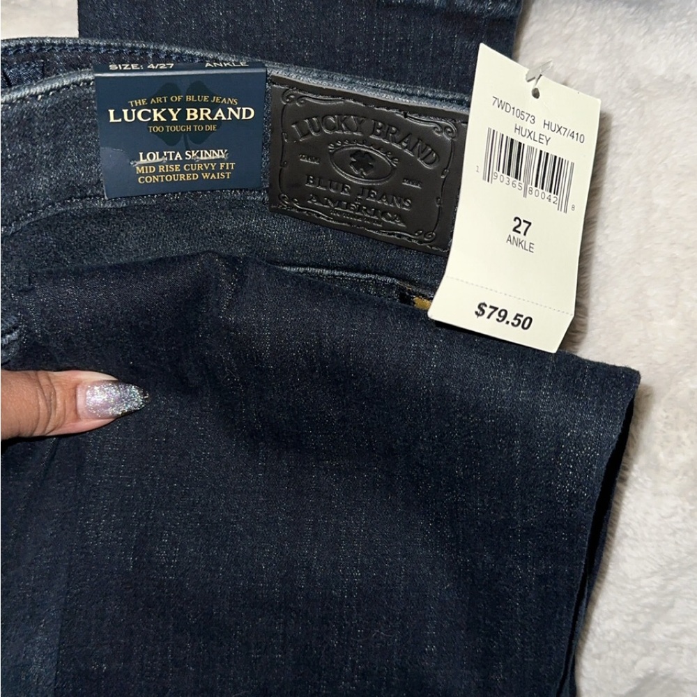 Lucky Brand Blue Skinny Jeans Classic Denim Style